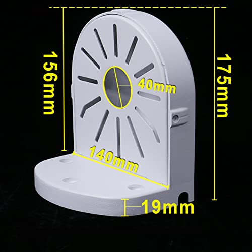 Witi Universal Wall Mount Bracket For Dome Security Camera,Deep Base Junction Box Cable Management Mounting Case, Cctv Ip Surveillance Cameras Holder Metal Solid Powder Spray Coating #TOP3