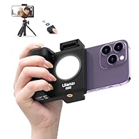 ULANZI CapGrip CG02 Smartphone Grip, Impugnatura per Smartphone con Telecomando Bluetooth, iPhone...