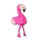 Relaxdays 10022567 Pinata Flamingo, zum Aufhängen, Kinder, Mädchen, Geburtstag, zum Befüllen, HxBxT: 80 x 40 x 14 cm, rosa-pink