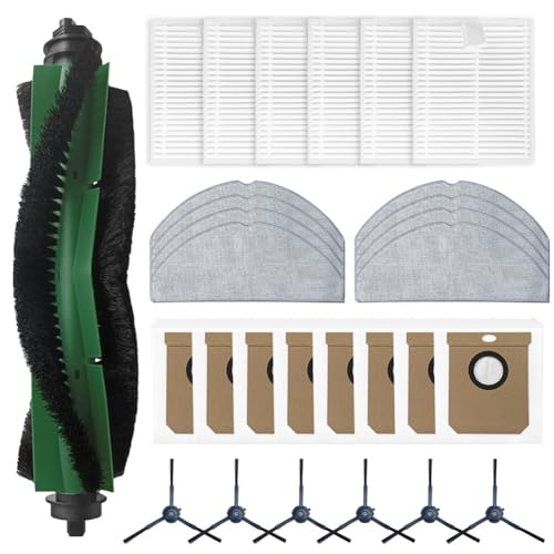 Kit de filtre pour Conga 8490 avec brosses latérales et serpillères pour robot aspirateur
