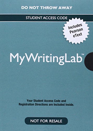 Writing: A Guide for College and Beyond Plus My... 0134070038 Book Cover