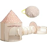 HoveeLuty Spielzelte und Tunnel für Kinder, faltbares 3-in-1-Spielzelt...