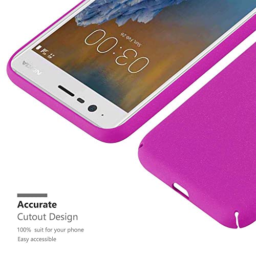 Cadorabo Custodia per Nokia 3 2017 in FROSTY ROSA