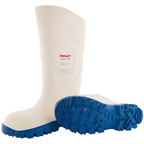 Tingley StepLite X Powered by Bekina 77258 Boots, Mens 13, White/Blue3