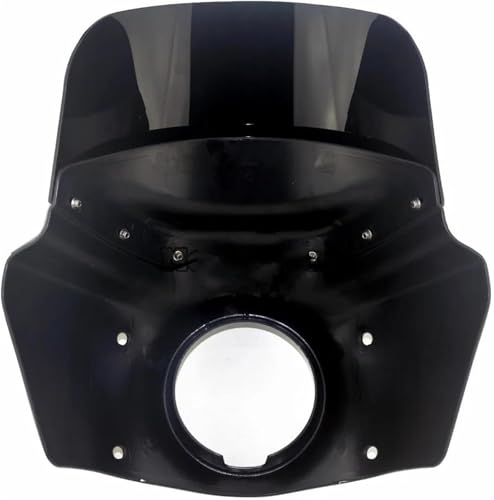 Phare de moto carénage 5-3/4 po pour Dyna 2006 et custom Retro Motorcycle noir