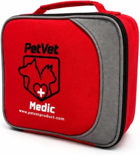 Image of Essential Pet First Aid Kit for Dogs & Cats - Emergency Home & Travel Kit