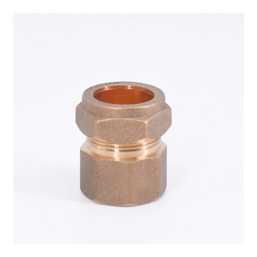 Dopasowana rura OD 22 mm x 1,9 cm żeńska mosiężna złączka zaciskowa złącze wodne paliwo gazowe