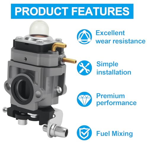 MDEOOSKY 751-20089 Carburetor Kit, Replacement for Craftsman BP510 CMXGAAMR51BP 41AR51BP793, Replacement for Troy-Bilt TB51BP 41AR51BP766 41AR51BP866 by MDEOOSKY - Used condition - Image 3