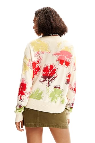 Image of Desigual Women's Woman Flat Knit Thin Gauge Pullover