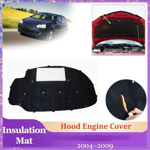 Coton insonorisant capot pour VW Golf 5 Mk5 GTI et Rabbit 2004-2009