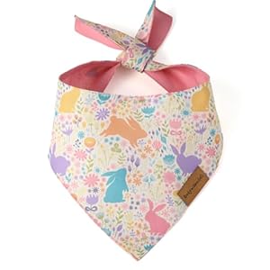 Dog Bandanas, Pet Bandanas for Dogs – Puppy Bandana, Reversible Scarf, Soft & Breathable, Dog Scarf for Medium & Large Dogs