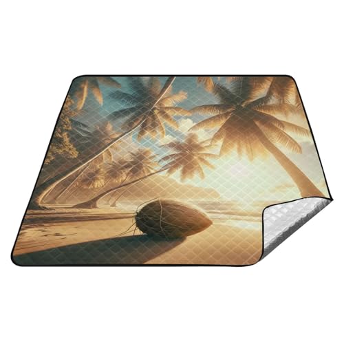 Couverture de plage imperméable grand format contre le sable et l'humidité - 2