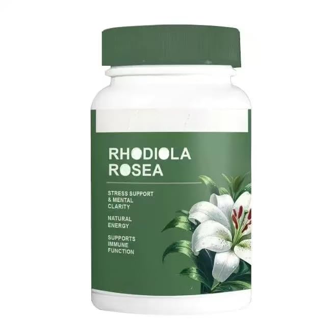 Rhodiola rosea - soulage le stress, équilibre l'énergie, améliore la fonction immunitaire, sans OGM
