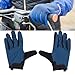 RiToEasysports Cycling Gloves, Anti Slip Touchscreen Breathable Full Finger Winter Riding Gloves for Men Women (L