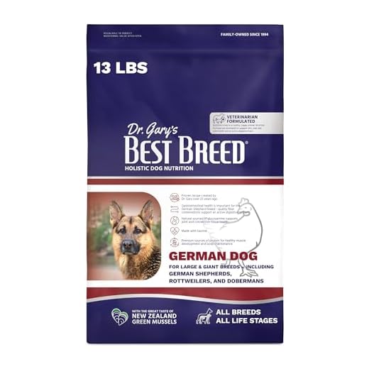 Best Breed Dr. Gary’s German Dog Diet, Digestive Health & Skin Support, 13 lb Bag
