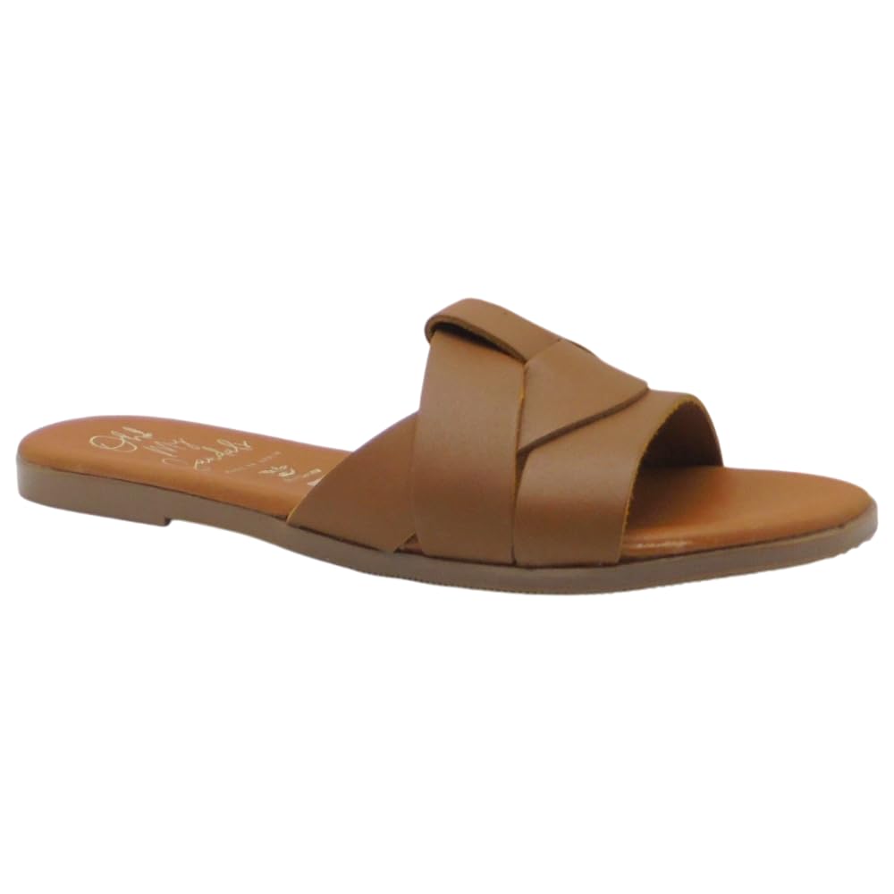 Oh! My Sandals - 5805 Sandalias Mujer cómodas de Piel con Planta Gel Acolchada y Suela Antideslizante para: Mujer