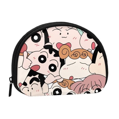 クレヨンしんちゃん 小銭入れ コインケース こぜにいれ 定期入れ ミニ 財布 コンパクト 手のひらサイズ 大容量 軽量 お札入れ プレゼント ギフト 就職祝い