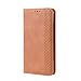 Produktbild KERUN Hülle für Xiaomi Poco X3 NFC, Leder Flip Klappbar Lederhülle, TPU Folio Flip Wallet Cover Stand [Kartenslots] Schutzhülle Case für Xiaomi Poco X3 NFC. Braun