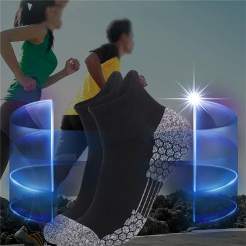 Outdoor Sports Socks with Thickened Towel Bottom for Hiking(L)2