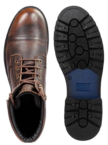Image of Bacca Bucci Street Fighter Men's Chukka Derby Motorcycle Boots
