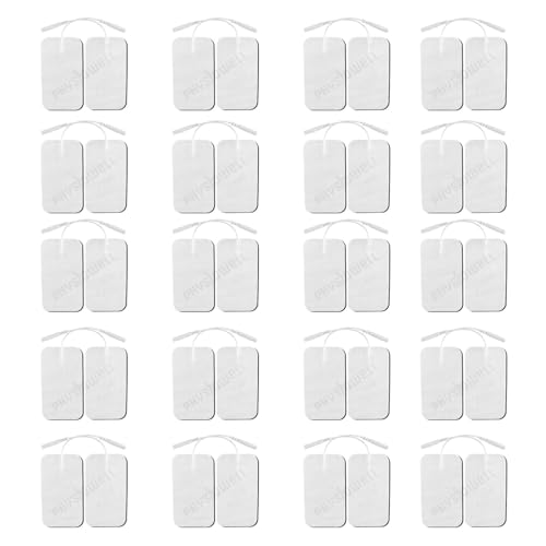 Image of Physiowell Sticky IFT Pads for Physiotherapy Machines (IFT Sticky Pads, Pack of 40)
