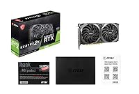 MSI GeForce RTX 3060 Ventus 2X 12G OC, Gaming Grafikkarte - NVIDIA RTX 3060, 12GB GDDR6 Speicher, 192-bit, 15 Gbps – Ansicht 9