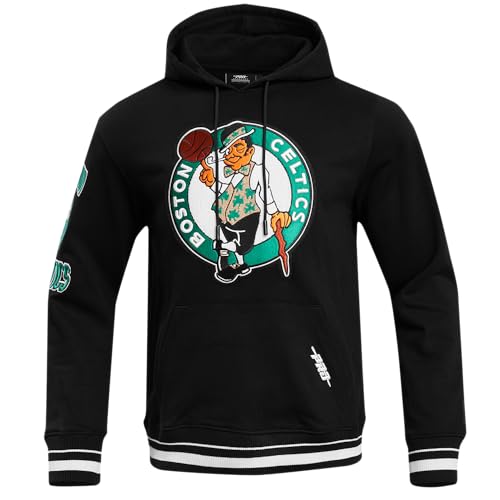 Image of Pro Standard Mens NBA Retro Classics Brushed Back French Terry Pull Over Hoodie