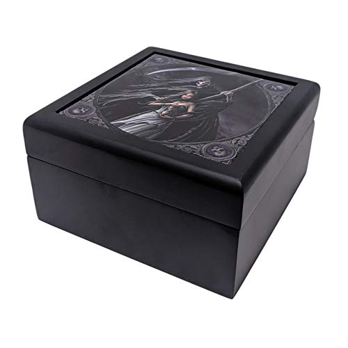 Gothic Schmuckschatulle Deuster 12,5 cm schwarz Schmuckkästchen | Gerichte Wahl Cover