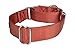 Mikivery Martingale Hundehalsband, Nylon, verstellbar und Sicherheitstraining, Ziegelrot, Karamell, Bequeme Metallschnalle, Haustierhalsbänder für kleine, mittelgroße und große Hunde