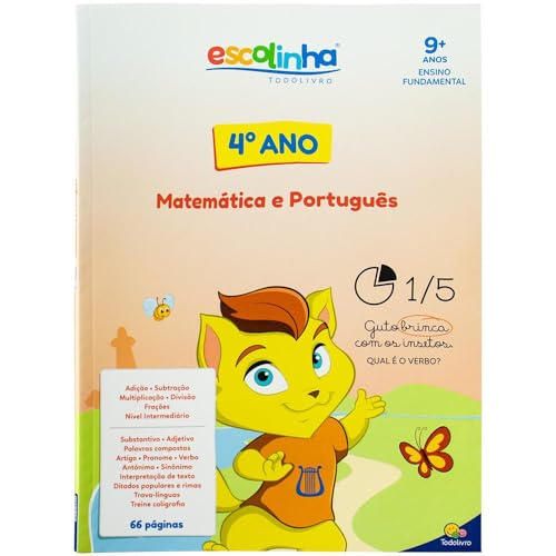 4º Ano – Matemática e Português (Escolinha Todolivro):