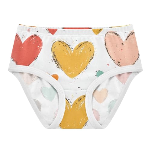 GuoChe Cotton Panties Underwear Soft Touch Comfort Underwear for Toddlers in Sizes 2T,3T, 4T, 5T, 6Y and 8Y