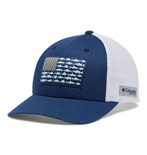 Image of Columbia Unisex Adult PFG Logo Mesh Ball Cap