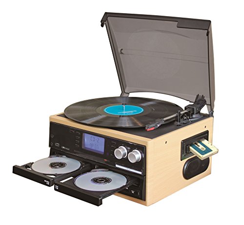 Amazon | CDコピー機能搭載マルチレコードプレーヤー レコード