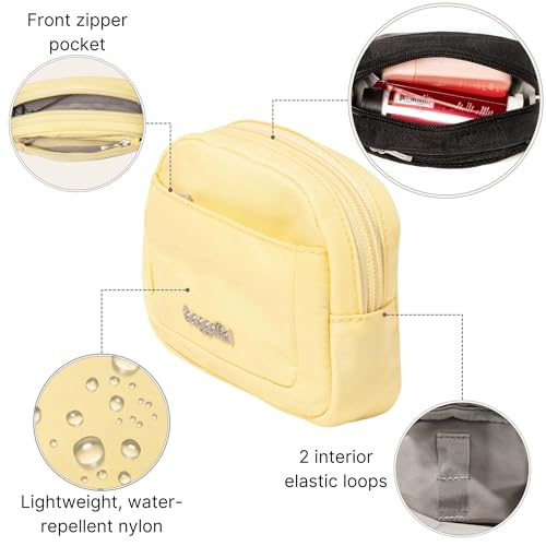 Image of Baggallini Women's Pocket Cosmetic - Lightweight Bag - Travel Essentials Makeup Organizer Mini