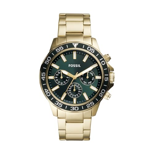 Bannon Multifunction Gold-Tone Stainless Steel Watch