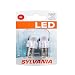 SYLVANIA - 7506 LED Red Mini Bulb - Bright LED Bulb, Ideal for Stop and Tail Lights (Contains 2 Bulbs)