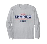 Governor Josh Shapiro 2028 - Bold Democratic Leadership Long Sleeve T-Shirt