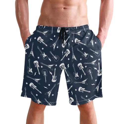 Laprad Men's Swim Trunks Quick Dry Beach Swimsuit Shorts with Mesh Lining