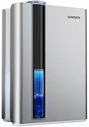 Simsen Desumidificador para Quarto, 2.693 g, Cinza, CT15, 720 m², 2 Velocidades, Silencioso, Ionizador, Filtro Reutilizável, Mangueira de Drenagem