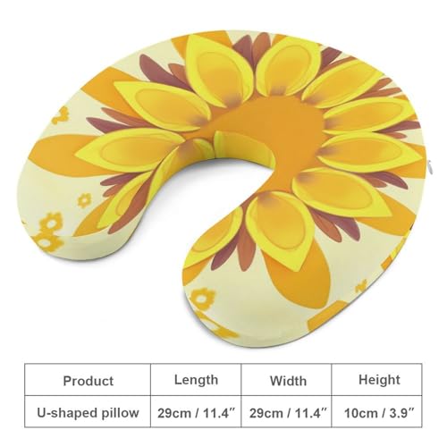 Almohada de espuma de memoria tamaño único para viaje miniatura 2