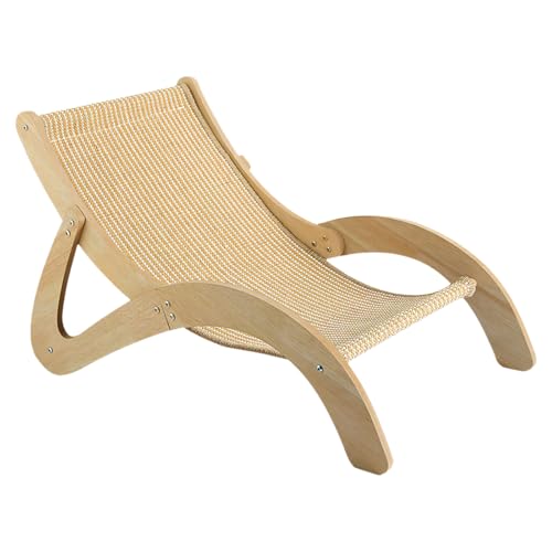 Plateforme en bois pour chaton d'intérieur avec section intégrée - 2