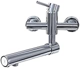 Sensorarmatur Anschluss 1/2' Ausladung 240mm mit Schwenkauslauf Keramikkartusche ø40mm