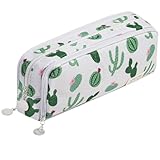✏️【Materiale di alta qualità】L'astuccio è realizzato in tessuto Oxford ad alta densità, resistente all'usura, allo strappo e lavabile. La cerniera è liscia, le linee sono squisite e la grande carta da tirare è più comoda da impugnare. I materiali di alta qualità garantiscono una maggiore durata e l'astuccio non necessita più di essere sostituito frequentemente.