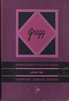 Gregg Shorthand for Colleges Vol2 B00135D1DE Book Cover