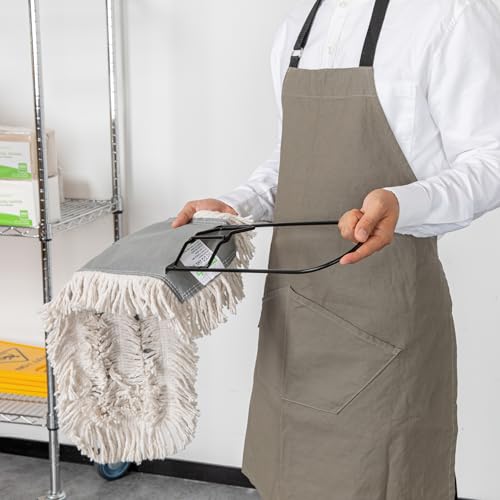 Image of Restaurantware-MOP FRAME ONLY: Clean Tek Professional 24 x 5 Inch Dust Mop Frame, 1 Snap-On Wire - Dust Cleaning Head And Handle Sold Separately, For Home Or Office, Iron Wire