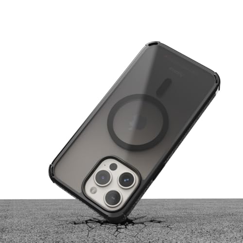 Hama Coque pour l'iPhone 16 "Extreme Protect [Housse Anti-jaunissement] [Etui D3O®] [Coque Robuste] [Compatible MagSafe] - Noir