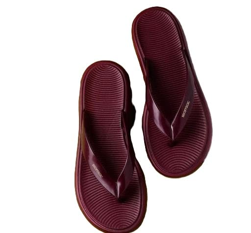 Stylish platform flip flops for girls, offering casual comfort, lightweight, durable, supportive, and perfect for daily-image-1