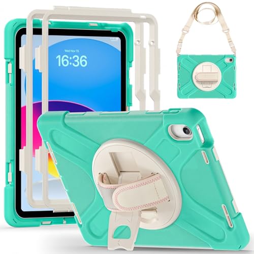 Coque iPad 10 anti-casse pour éviter les fissures avec support antichoc