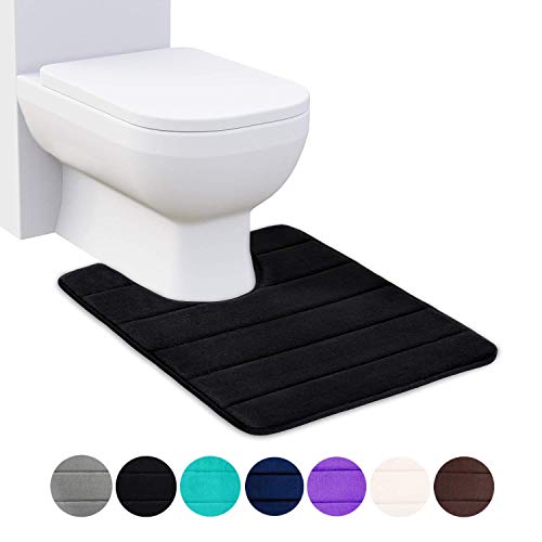 Homaxy Memory Foam Rutschfeste Weiches Vorleger Toilette Mit
