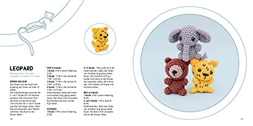 Mini-Amigurumis: 26 niedliche Tierchen häkeln